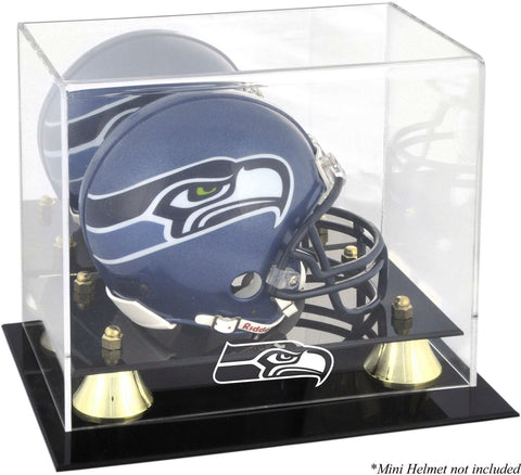 Seattle Seahawks Mini Helmet Display Case - Fanatics