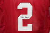 Patrick Surtain II Autographed/Signed College Style Red XL Jersey JSA 34115