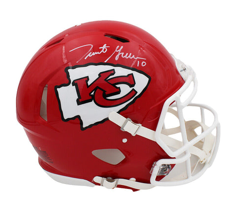 Trent Green Signed Kansas City Chiefs Speed Authentic NFL Helmet