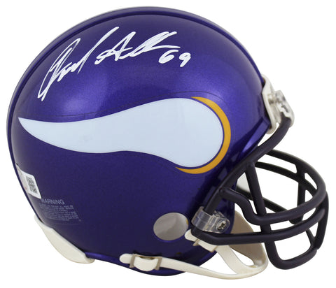 Vikings Jared Allen Authentic Signed 06-12 TB Rep Mini Helmet BAS Witnessed