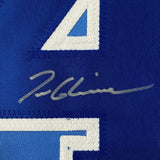 Framed Autographed/Signed Tom Glavine 33x42 Atlanta Light Blue Jersey JSA COA
