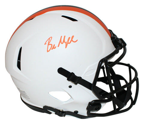 Baker Mayfield Signed Cleveland Browns Authentic Lunar Speed Helmet BAS 32424