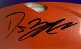 DJ UIAGALELEI Autographed "Go Tigers" Authentic Speed Helmet FANATICS