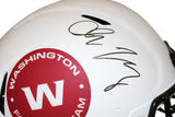Chase Young Signed Washington Football Team Authentic Lunar Helmet FAN 37110