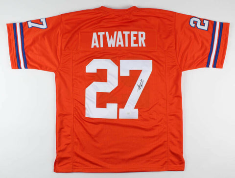 Steve Atwater Signed Broncos Jersey (JSA COA) 8xPro Bowl Safety Denver 1989-1999
