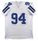 DeMarcus Ware Authentic Signed White Pro Style Jersey Autographed BAS Witnessed