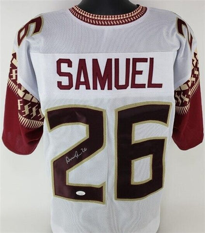 Asante Samuel Jr Signed Florida State Seminoles Jersey (JSA COA) Chargers D.B.