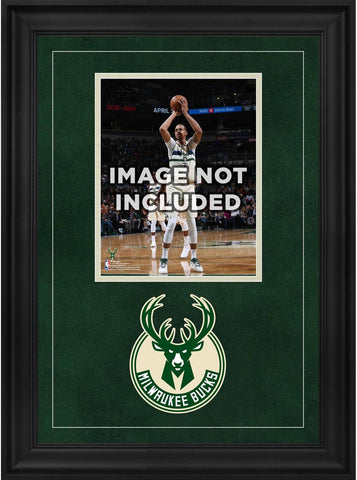 Milwaukee Bucks Deluxe 8x10 Vertical Photo Frame w/Team Logo