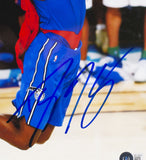 Dwight Howard Signed Framed 11x14 Houston Rockets Dunk Contest Photo BAS