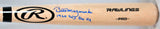 Bill Mazeroski Autographed Blonde Rawlings Pro Baseball Bat w/60 WS GW HR- JSA W