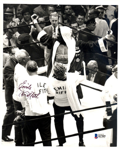 Emile Griffith Autographed Signed 8x10 Photo Beckett BAS #B27889