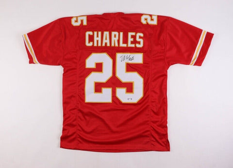 Jamaal Charles Signed Kansas City Chiefs Jersey (PSA) 4xPro Bowl Running Back