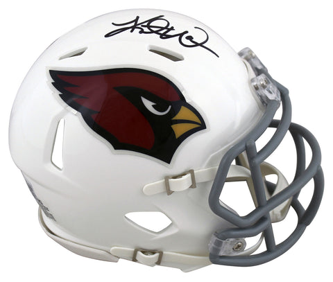 Cardinals Kurt Warner Authentic Signed Mini Helmet Autographed BAS Witnessed