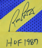Rick Barry "HOF 1987" Signed Golden State Warriors Jersey (Schwartz Sports COA)