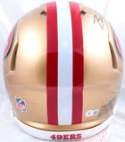Brock Purdy Signed San Francisco 49ers F/S Speed Authentic Helmet- BeckettW Holo