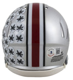 Ohio State Jaxon Smith-Njigba Authentic Signed Speed Mini Helmet BAS Witnessed
