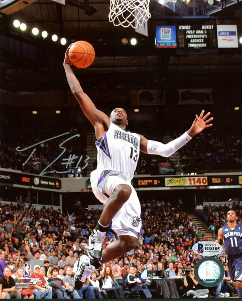 Kings Tyreke Evans Authentic Signed 8X10 Photo Autographed BAS #B18105