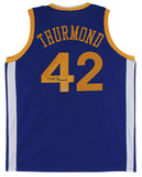 Nate Thurmond Authentic Signed Blue Pro Style Jersey Autographed PSA/DNA Itp