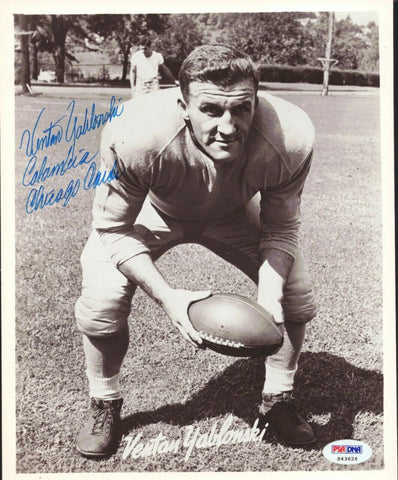 Venton Yablonski Autographed Signed 8x10 Photo Chicago Cardinals PSA/DNA #S43626