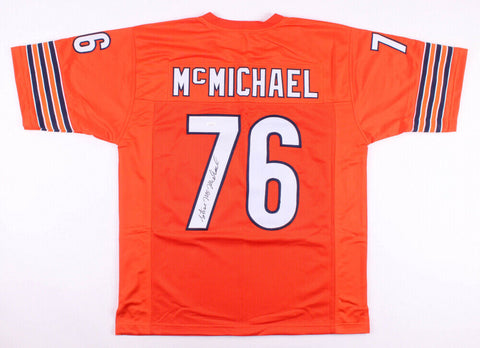 Steve McMichael Signed Chicago Bears Jersey (JSA COA) NFL & WCW Wrestling Star
