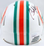 Bob Griese Autographed Miami Dolphins 1972 Speed Mini Helmet w/17-0- JSA W