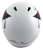Cardinals Kurt Warner Authentic Signed Full Size Speed Rep Helmet BAS Witnessed