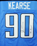 Jevon Kearse Autographed Blue Pro Style Jersey w/ The Freak - JSA W Auth *0