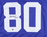 Steve Largent Signed Seattle Seahawks Jersey Inscribed "HOF 95" (Schwartz COA)