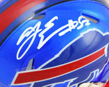 AJ Epenesa Autographed Buffalo Bills Flash Speed Mini Helmet-Beckett W Hologram