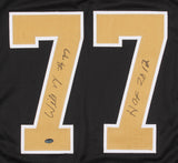 Willie Roaf Signed New Orleans Saints Jersey Inscribed "HOF 2012" (Schwartz COA)