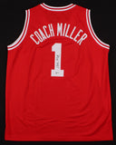 Archie Miller Signed Indiana Hoosiers Red Jersey (JSA COA) Head Coach since 2017