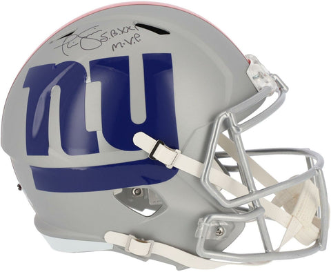 Phil Simms New York Giants Signed AMP Replica Helmet & "SB XXI MVP" Insc