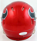 Andre Johnson Autographed Houston Texans Flash Speed Mini Helmet-JSA W *White