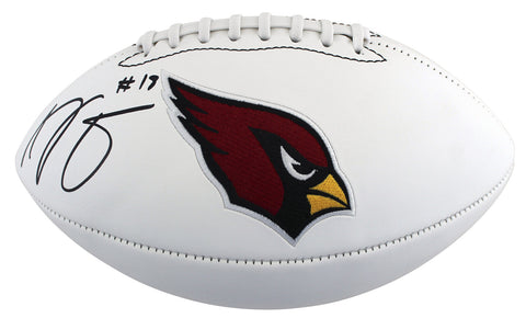 Cardinals A.J. Green Authentic Signed White Panel Logo Football BAS Witnessed
