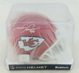 Neil Smith Signed Kansas City Chiefs Mini Helmet (JSA Witness COA)