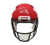 TJ Watt Signed Wisconsin Badgers Speed Full Size AMP NCAA Helmet