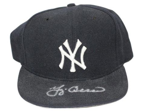 Yogi Berra Signed New York Yankees MLB New Era Baseball Hat 7 1/2 JSA 30936