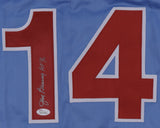 Jim Bunning Signed Philadelphia Phillies Jersey Inscribed HOF 96 (JSA Hologram)
