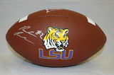 Rueben Randle Autographed LSU Tigers Wilson Logo Football- JSA Witnessed Auth