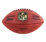 Minnesota Vikings Stamped Authentic Wilson NFL Game Football