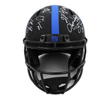 Multi-Player Signed New York Giants Speed Authentic Eclipse Helmet w- 17 Sigs