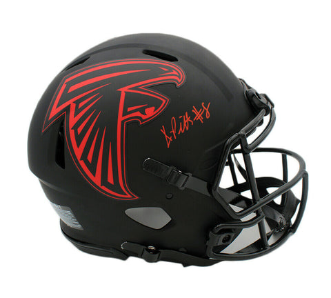 Kyle Pitts Signed Atlanta Falcons Speed Authentic Eclipse NFL Helmet