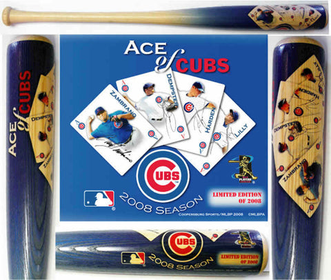 Limited Edition #11 / 2,008 Chicago Cubs Season Baseball Bat