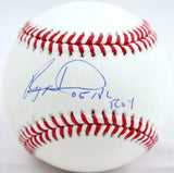 Ryan Howard Autographed Rawlings OML Baseball w/05 NL ROY-JSA W *Blue