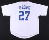 Alex Verdugo Signed Los Angeles Dodgers Jersey (Beckett COA) Rookie Outfielder