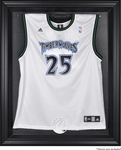Minnesota Timberwolves Black Framed Team Logo Jersey Display Case