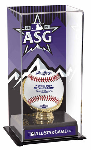 2021 MLB All-Star Game Gold Glove Display Case with Image