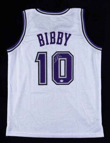 Mike Bibby Signed Sacramento Kings Jersey / 1997 NCAA Champs