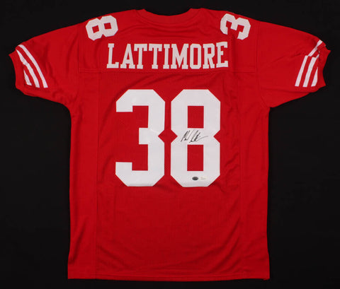 Marcus Lattimore Signed 49ers Jersey (JSA) San Francisco Running Back 2013-2014