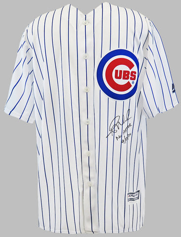 Alec Mills Signed Cubs Majestic Rep Baseball Jersey w/No Hitter 9-13-20 (SS COA)